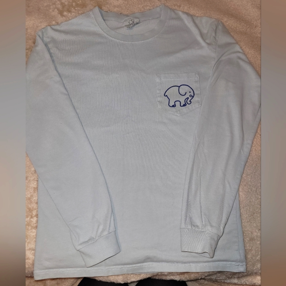 Ivory ella light blue long sleeve